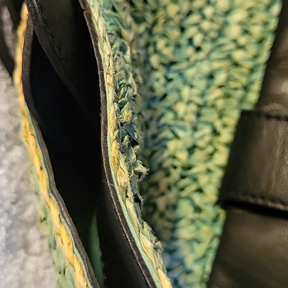 Free People Riva Raffia Tote Bag - Picture 10 of 12